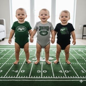 3 Piece Creeper Set - NFL - New York JETS - Football - 18 months - NWT